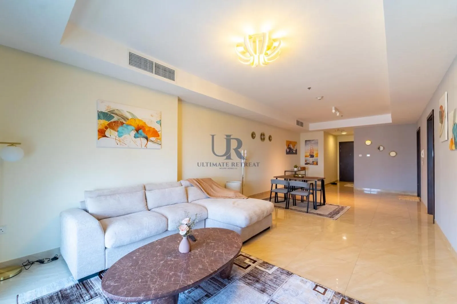 Huge 1-Bedroom Apartment In Al Jaddaf Near Metro 11 Mins From Trade Fair 두바이 0*,